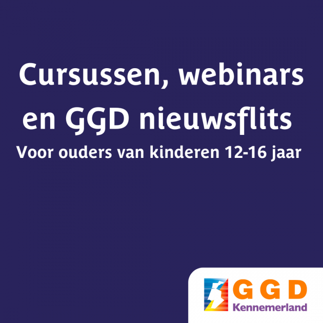 Cursus, webinar en nieuwsflits GGD