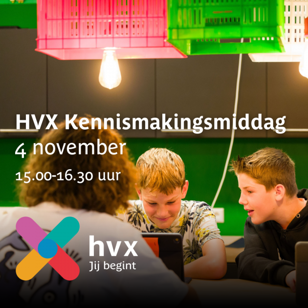 4 november | HVX Kennismakingsmiddag