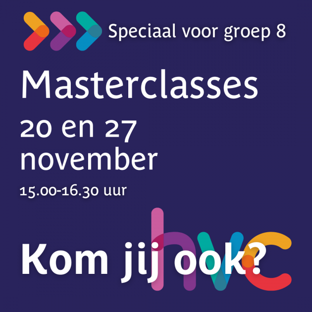 Masterclasses 20 en 27 november