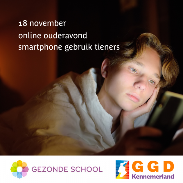 18 nov | online ouderavond smartphone gebruik tieners